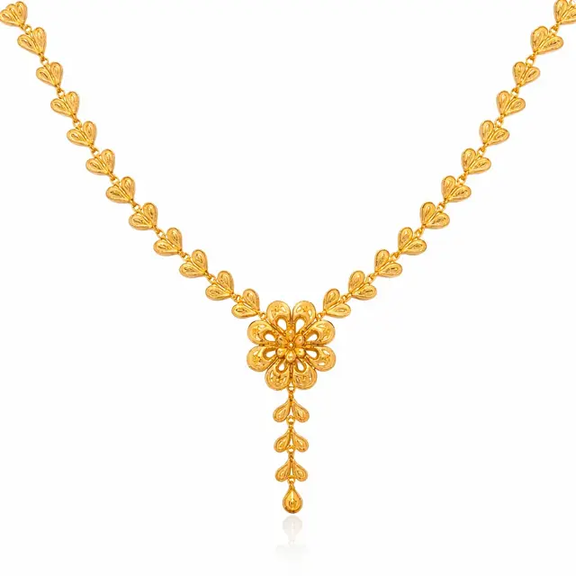 Thin Gold Necklace 3
